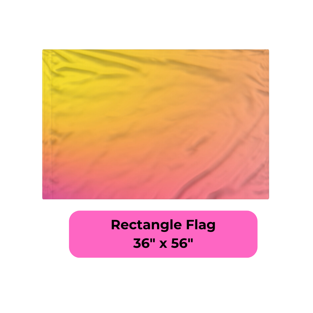 Rectangle Standard Flag 36